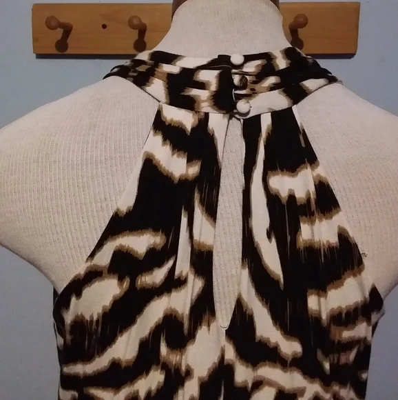 ANN TAYLOR ANIMAL PRINT DRESS - Picture 4 of 8